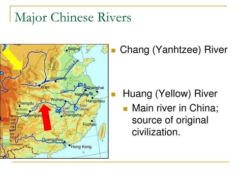 what are some rivers in china
